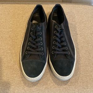 All Saints Low Top Suede Shoes